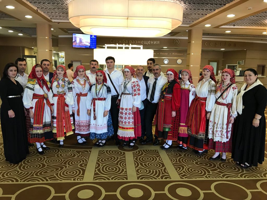 На Красной площади на концерте ко Дню славянской письменности и культуры выступил ансамбль из Левашинского района
