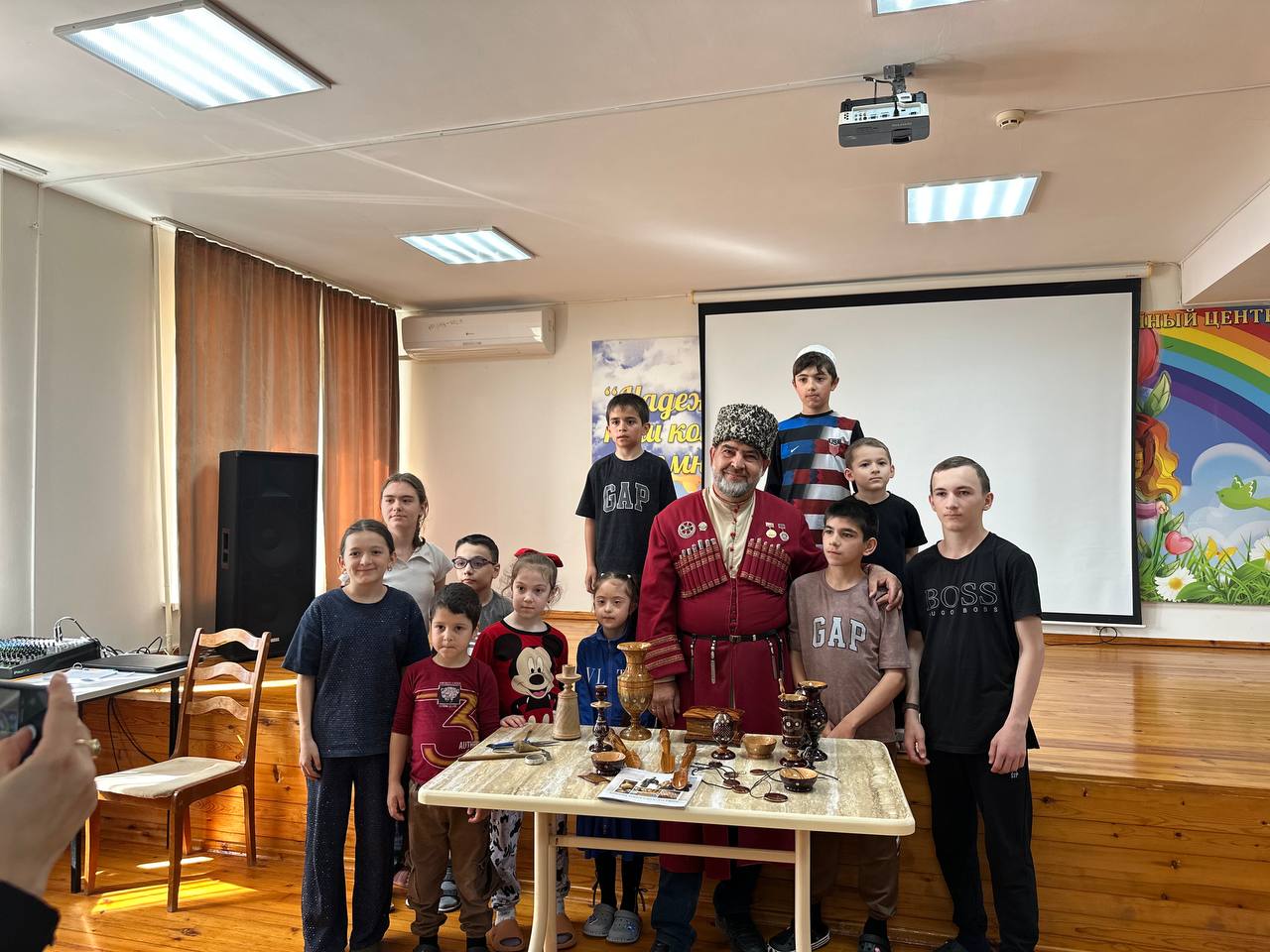 Мастер класс в реабилитационном центре "Надежда"