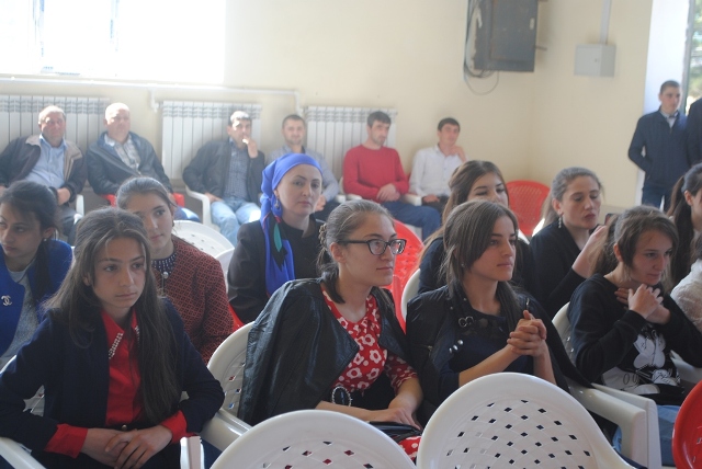 Экспозиция музея-заповедника г.Дербента в Докузпаринском районе 