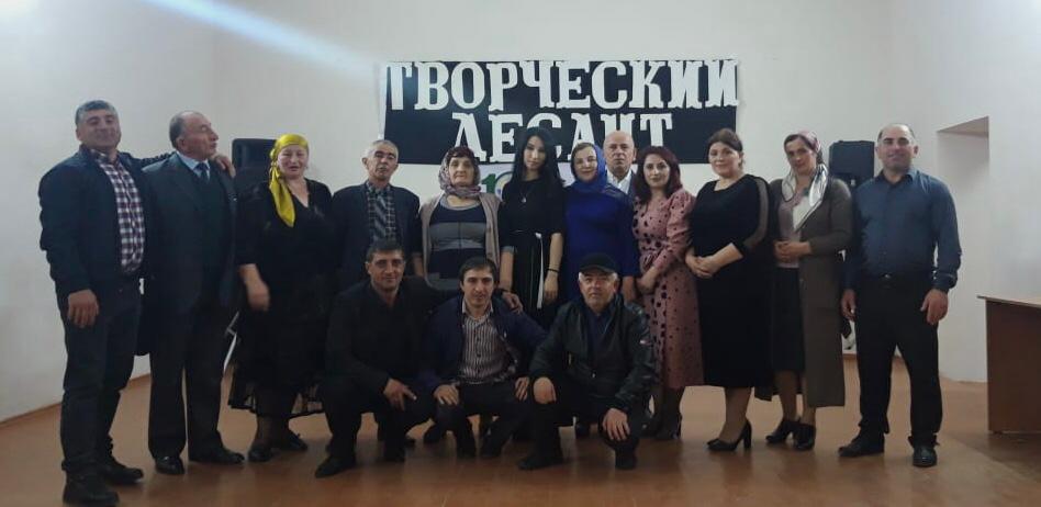 Cостоялись выступления творческих коллективов Гергебильского и Хивского районов