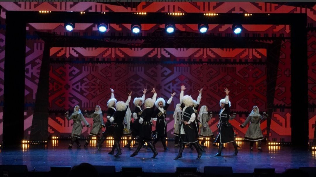 Народный хореографический ансамбль "Гергебиль" Гергебильского района
