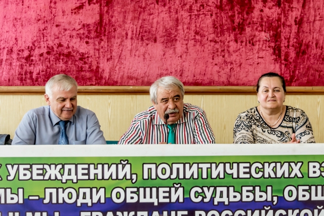 Театр поэзии с творческим десантом побывал в гостях у гунибцев