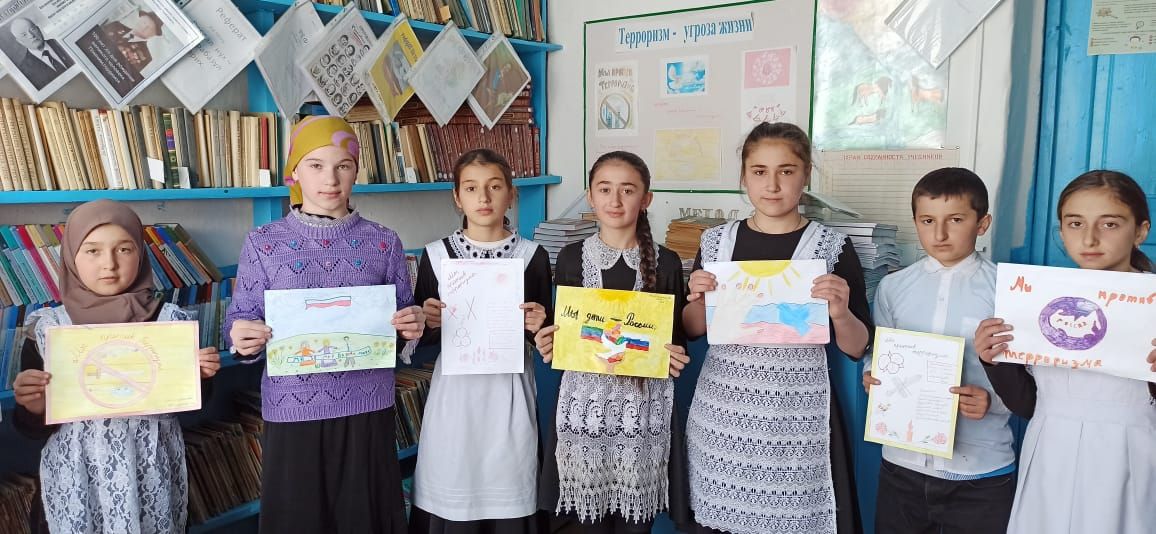 В Центре культуры и досуга с. Цатаних Унцукульского района прошёл конкурс рисунка  «Мы дети одной планеты»