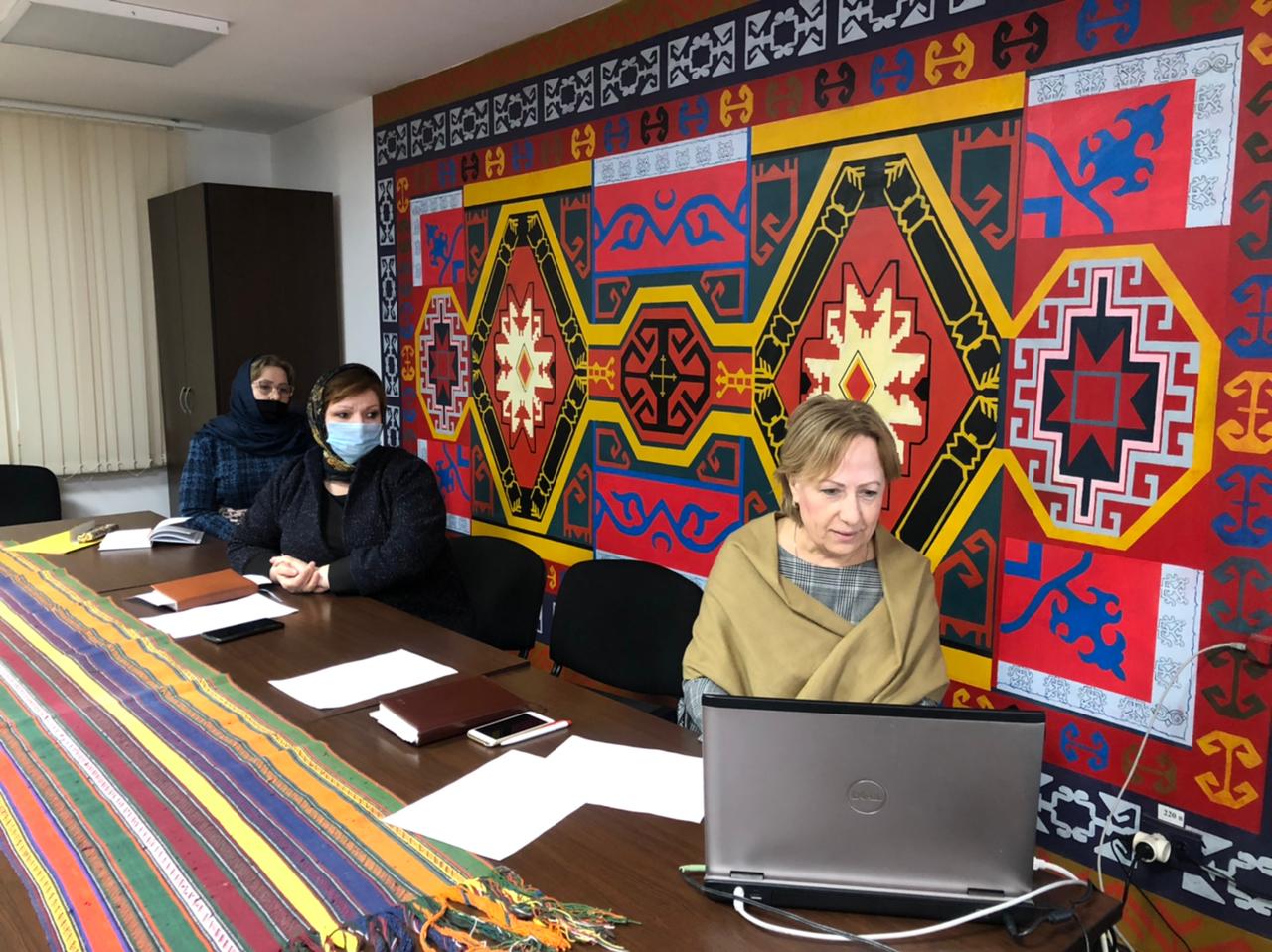 Сегодня в Республиканском доме народного творчества состоялся семинар в режиме видеоконференции