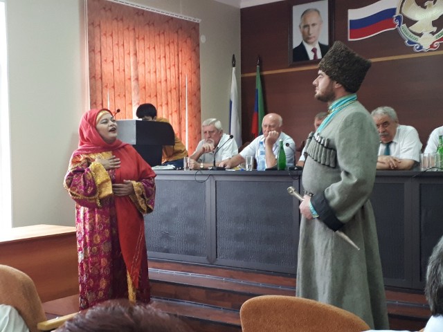 Творческий десант в Лакском районе